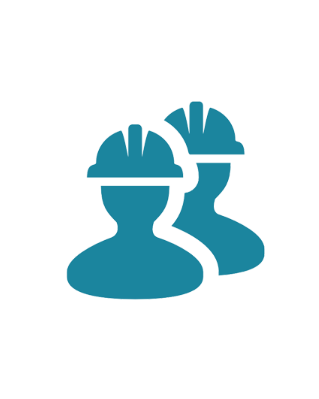 Skilled labour hard hats